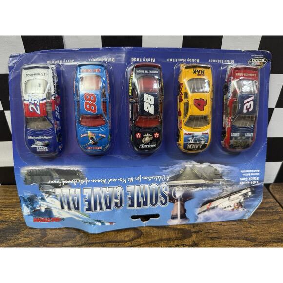 SOME GAVE ALL 1:64 Armed Forces 5 Car Set Skinner/Hamilton/Rudd/Jarrett/Nadeau - Picture 2 of 9